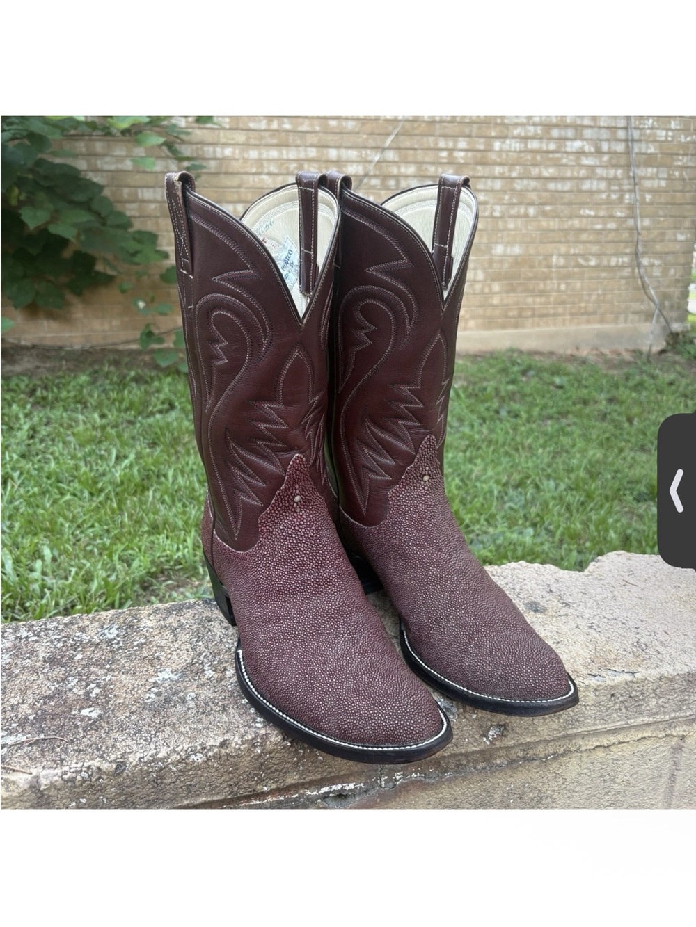 Kimmel Boot Company Custom Stingray Boots 10D